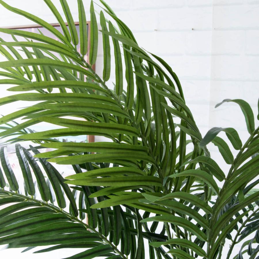 ★立札無料★【すぐ飾れる】 フェイクグリーン 人工観葉植物 フェニックス パームツリー ヤシの木 165cm 2分割 鉢付き / 法人・開店祝い 店舗・オフィス装飾_3