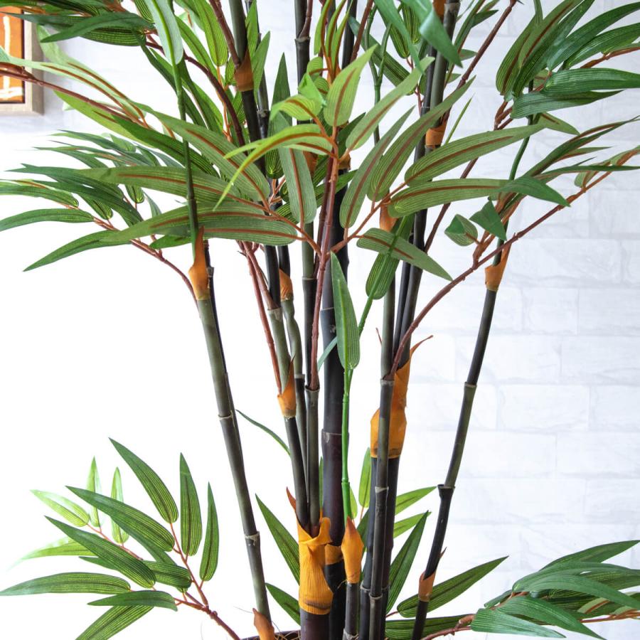 ☆立札無料☆【すぐ飾れる】 フェイクグリーン 人工観葉植物 黒竹