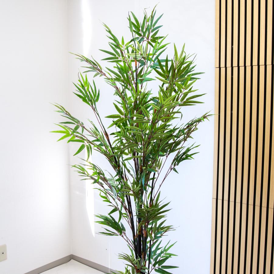 ☆立札無料☆【すぐ飾れる】 フェイクグリーン 人工観葉植物 黒竹