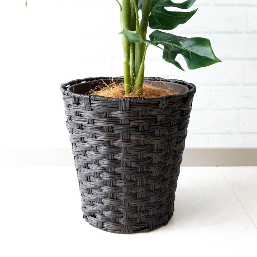 ★立札無料★【すぐ飾れる】 フェイクグリーン 人工観葉植物 スプリットフィロツリー 155cm 鉢付き / 法人・開店祝い 店舗・オフィス装飾の画像