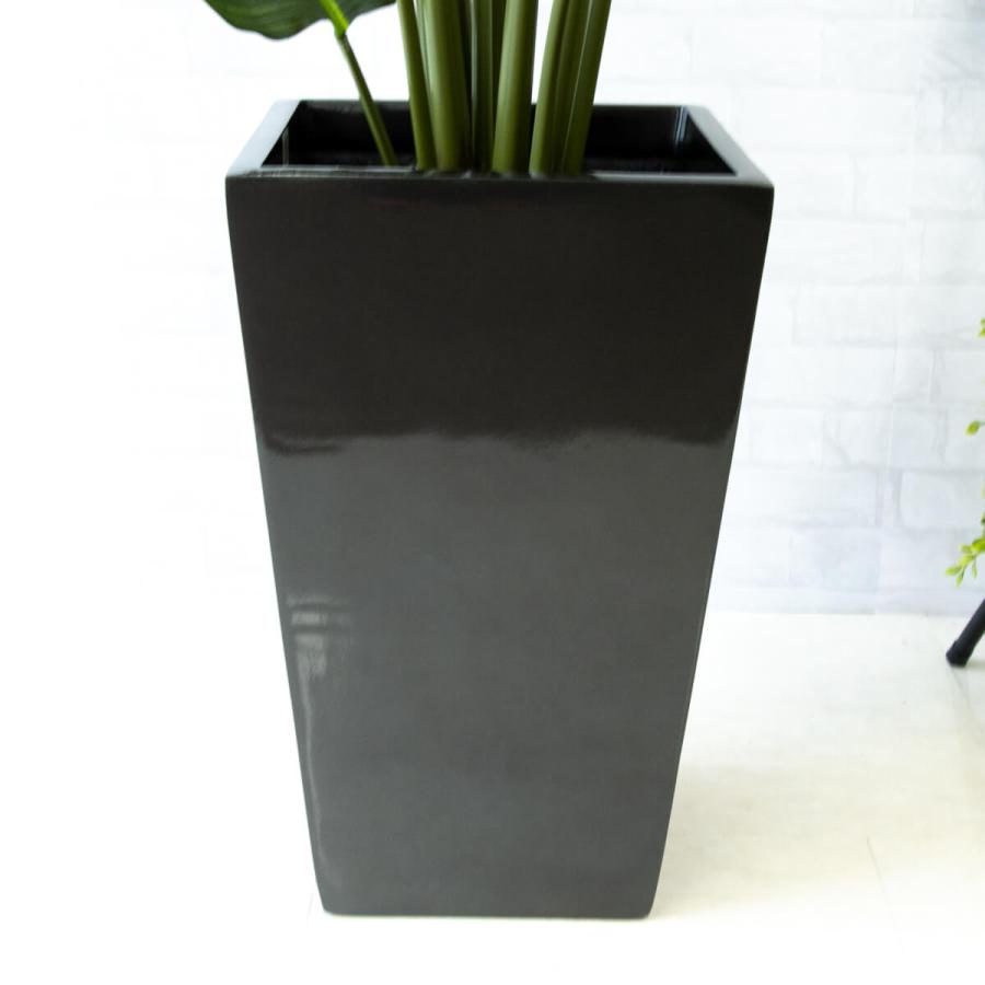 オーガスタ　人工観葉植物　フェイクグリーン　大きめ 黒鉢付き フェイクグリーン オーガスタ H約195cm 鉢付き / 観葉植物 フェイク