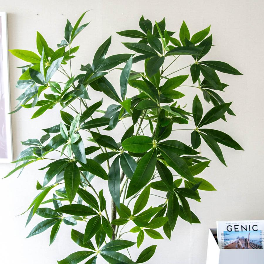 ☆立札無料☆【すぐ飾れる】 フェイクグリーン 人工観葉植物 パキラ