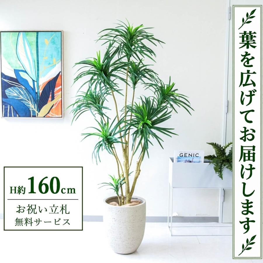 ☆立札無料☆【すぐ飾れる】 フェイクグリーン 人工観葉植物 ユッカ 
