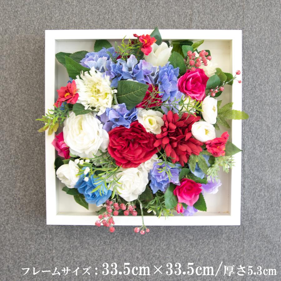 Pw149 造花壁掛けフラワーアレンジメントウッド調フレーム ローズ ガーベラ ハイドランジア ベリー Ori 33 5 33 5 Wh 造花壁掛けフラワー ウォールデコ Pw149 0101pp Shop Yahoo 店 通販 Yahoo ショッピング