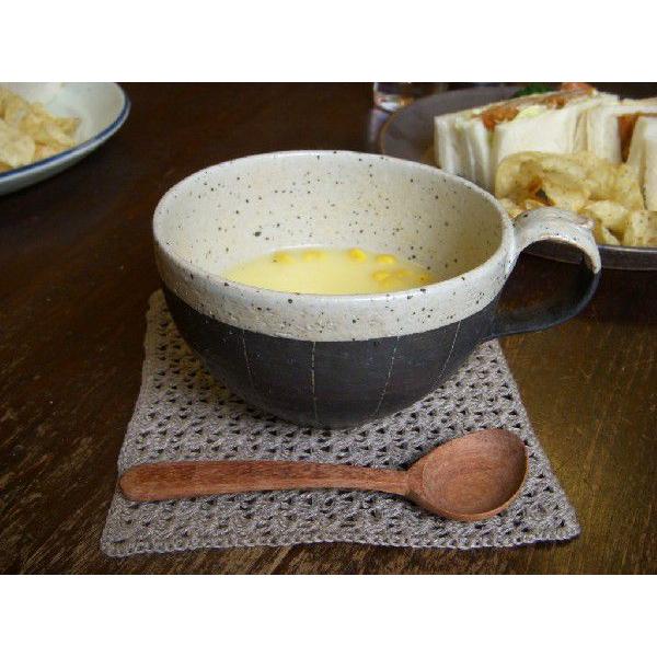 ストライプ柄 陶器 スープカップ 2個セット カラフルストライプスープカップ2個セット - メルカリ