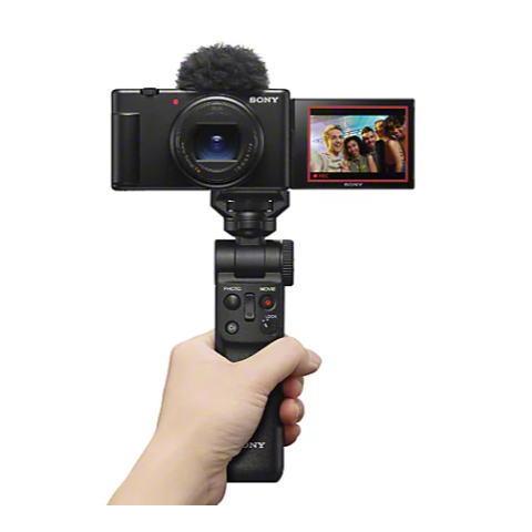 SONY［ZV-1M2G-B］シューティンググリップ付き★メーカー正規仕入れ新品!★送料無料（北海道/東北/沖縄以外）VLOGCAMデジタルカメラ　カラー：ブラック｜神戸サンエー創業55年超〜正規品をお届け