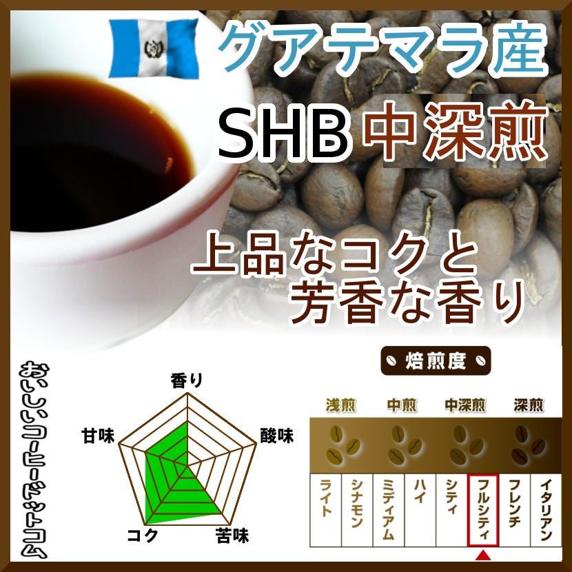 コーヒー豆 グアテマラ コーヒー SHB 中深煎 最高級グレード 500g ガテマラ グァテマラ 珈琲 50杯分 珈琲豆｜014151