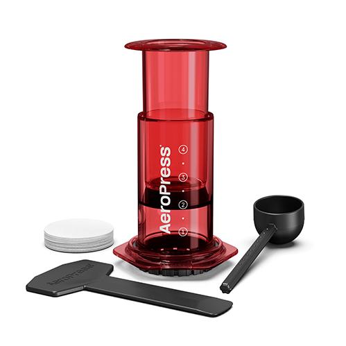 AeroPress エアロプレス クリア カラーズ レッド : ブランディング