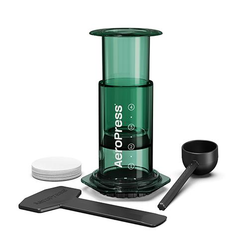 AeroPress エアロプレス クリア カラーズ グリーン : ブランディング