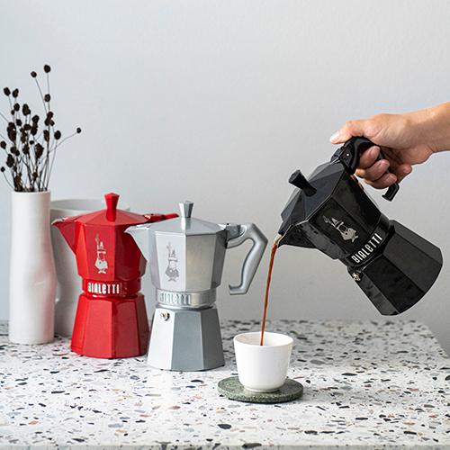 BIALETTI ビアレッティ モカ エクスクルーシブ 6カップ イタリアンレッド 9056 ブランディングコーヒー - 通販 - Yahoo ショッピング