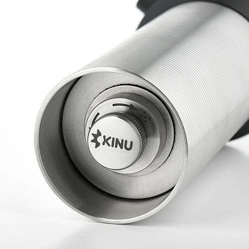 KINU Saturn ペッパー＆ソルトミル シルバーの画像