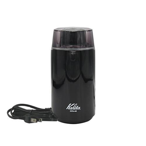 カリタ 電動コーヒーグラインダー KPG-40 ブラック KPG-40(ﾌﾞﾗｯｸ) | コーヒー機器総合メーカーカリタ【Kalita】
