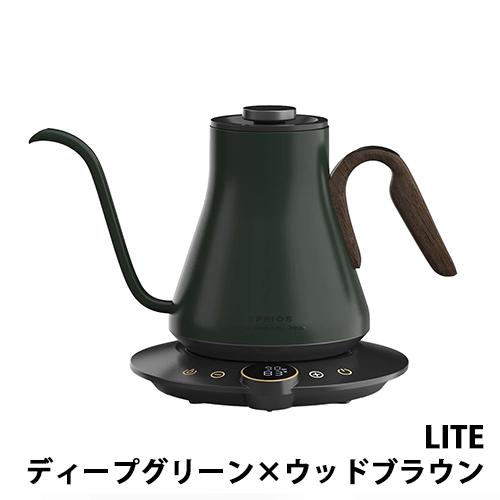 EPEIOS エペイオス ドリップケトル LITE ディープグリーン×ウッド