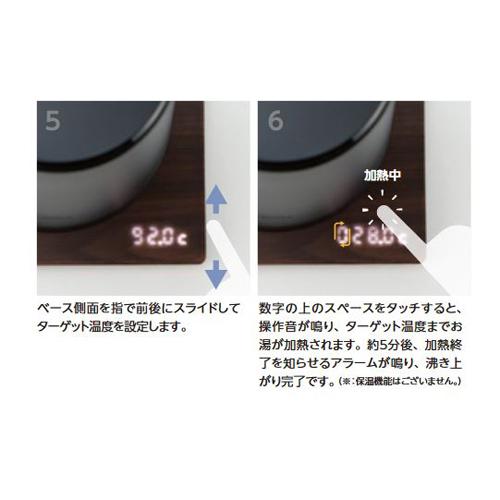 Kalita カリタ 電気ケトル KEDP-600 ホワイト 52250 : ブランディング