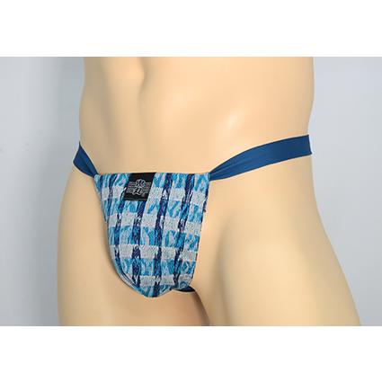 黒猫ニット　柄濃スカイブルー　男性用下着　サポーターパンツ |  | 01