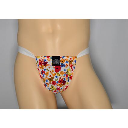 黒猫ニット　花柄　華　男性用下着　サポーターパンツ | 