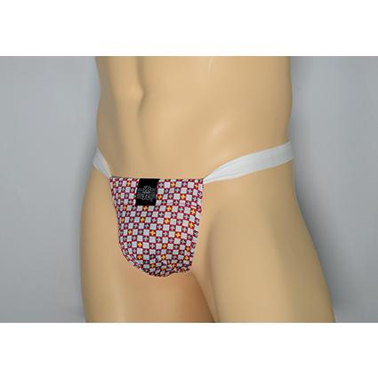 黒猫ニット　十字チェック　男性用下着　サポーターパンツ |  | 01