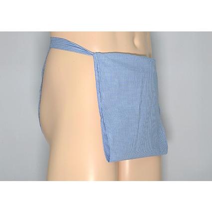 四谷越中　ギンガムチェック小　青 | 