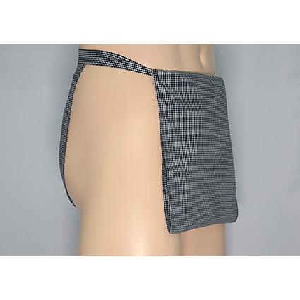 四谷越中　ギンガムチェック小　黒 | 