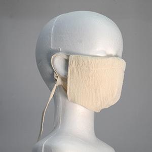 マスク　生成縮緬　シルク100%　絹100%　ヘパフィルター　洗える布製マスク | 