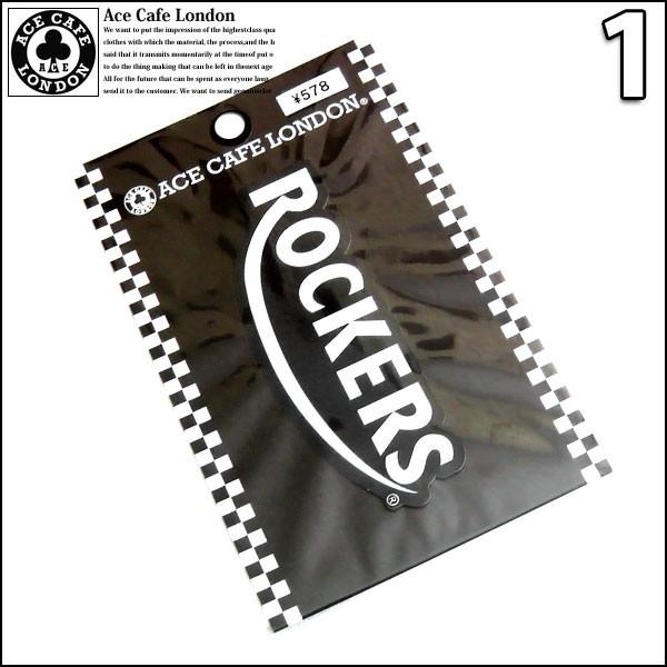 ACE CAFE LONDON（エースカフェロンドン） ROCKERSロゴ デカール