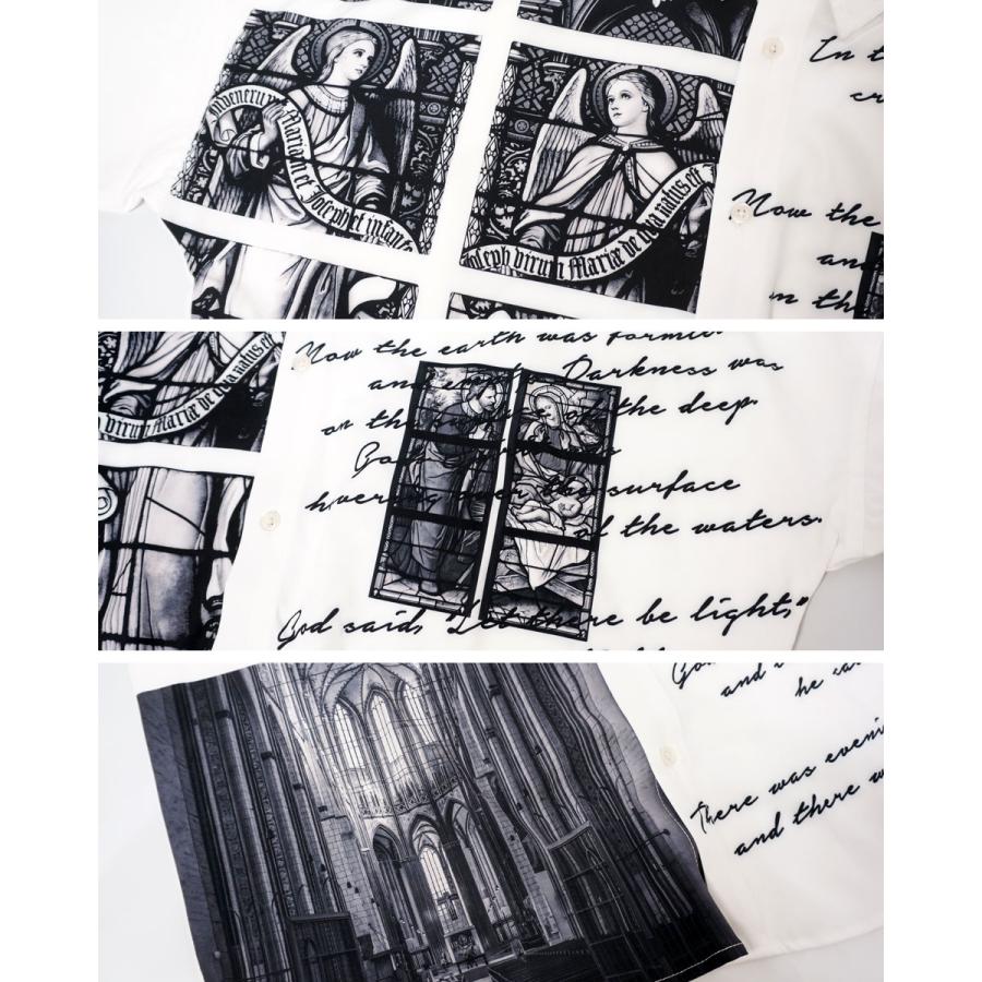 アウトレットセール!!リングス セパレートフォト オーバーサイズ 半袖 デザイン シャツ メンズ 新作2023年モデル RINGS 123712 |  | 07