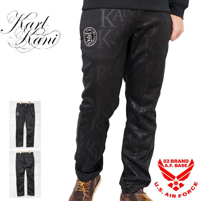 Karl Kani アウトレットセール!!カールカナイゴルフ 同色ロゴプリント 