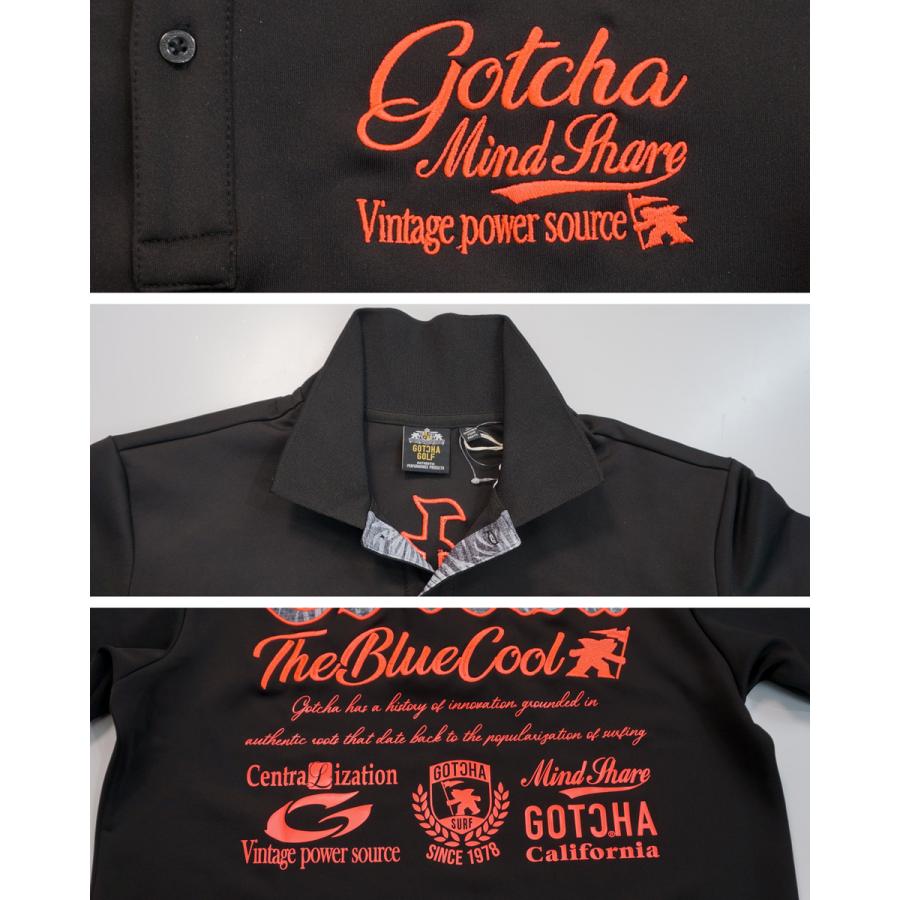 GOTCHA GOLF アウトレットセール!!ガッチャゴルフ ボタニカルネオン柄