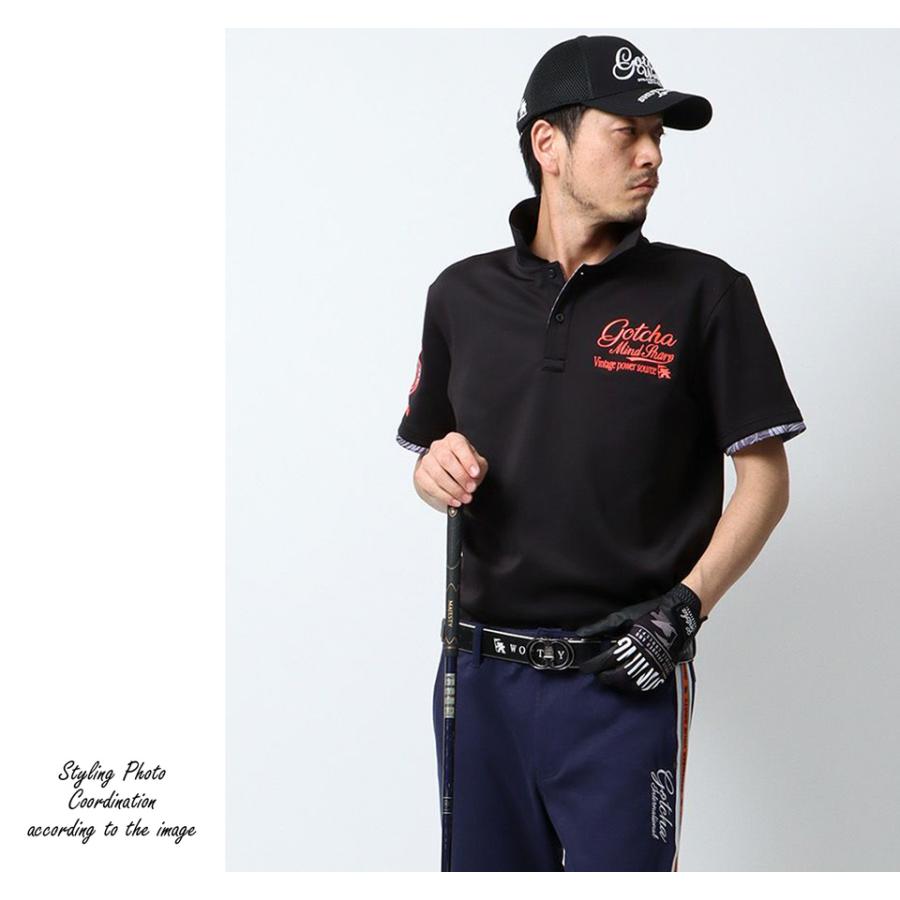 GOTCHA GOLF アウトレットセール!!ガッチャゴルフ ボタニカルネオン柄