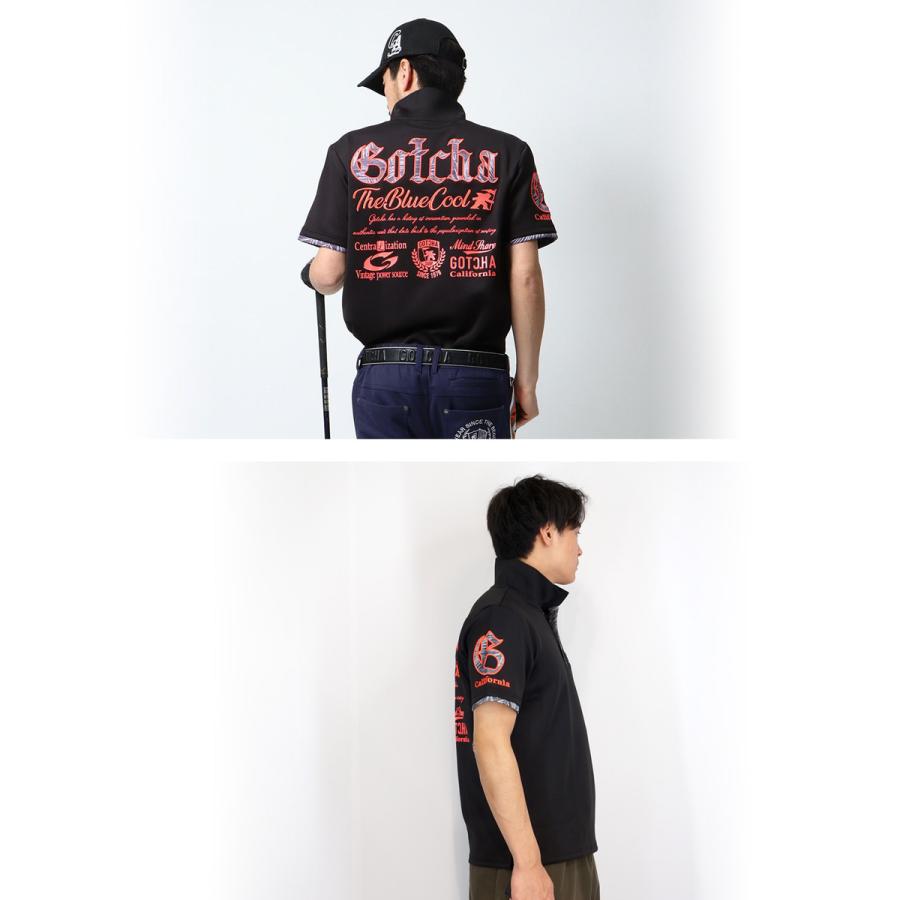 GOTCHA GOLF アウトレットセール!!ガッチャゴルフ ボタニカルネオン柄