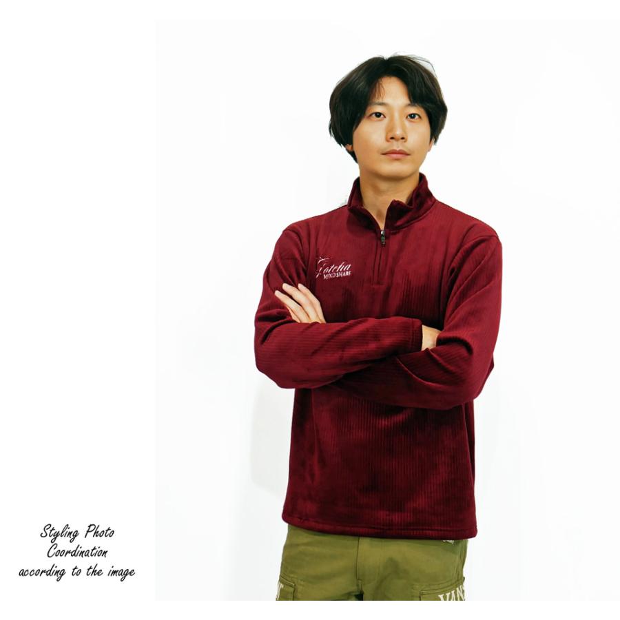 GOTCHA GOLF ガッチャゴルフ ロゴ刺繍 裏ファー コーデュロイ ハーフ