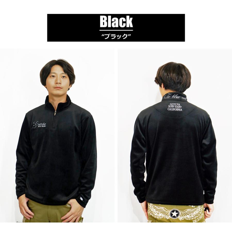 GOTCHA GOLF ガッチャゴルフ ロゴ刺繍 裏ファー コーデュロイ ハーフ