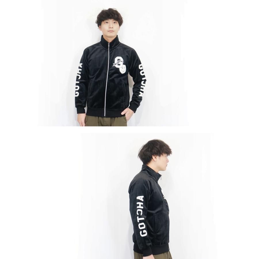 GOTCHA GOLF ガッチャゴルフ 防風 ロゴサガラ刺繍 ストレッチ シャギー