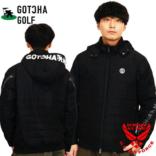 GOTCHA GOLF ガッチャゴルフ 2way ロゴプリント 切替 ストレッチ