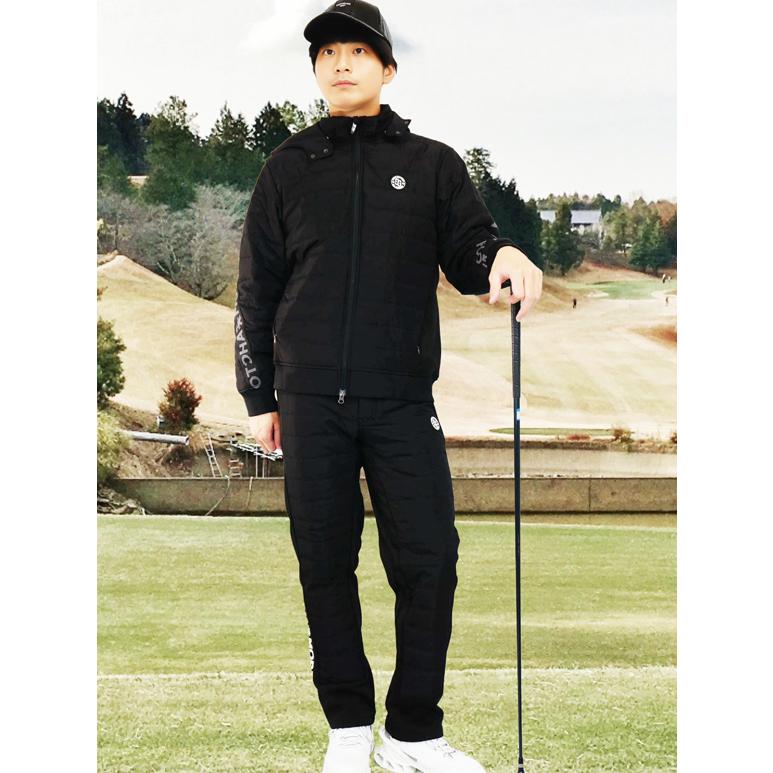 GOTCHA GOLF ガッチャゴルフ 2way ロゴプリント 切替 ストレッチ
