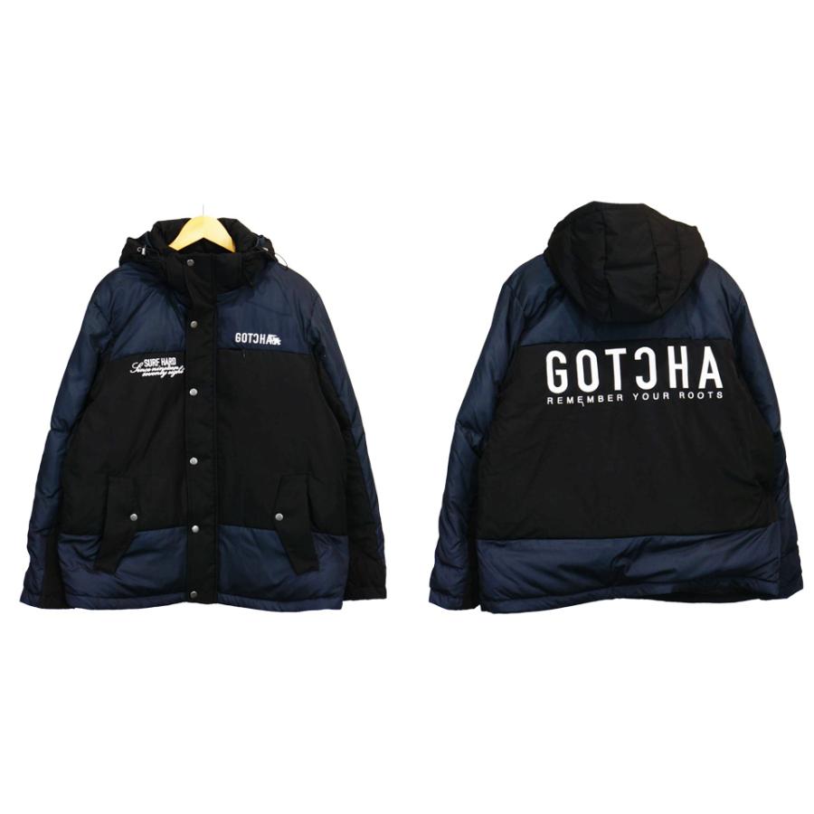 GOTCHA GOLF ガッチャゴルフ 撥水2Way ロゴ刺繍 カラー切替 ダウン