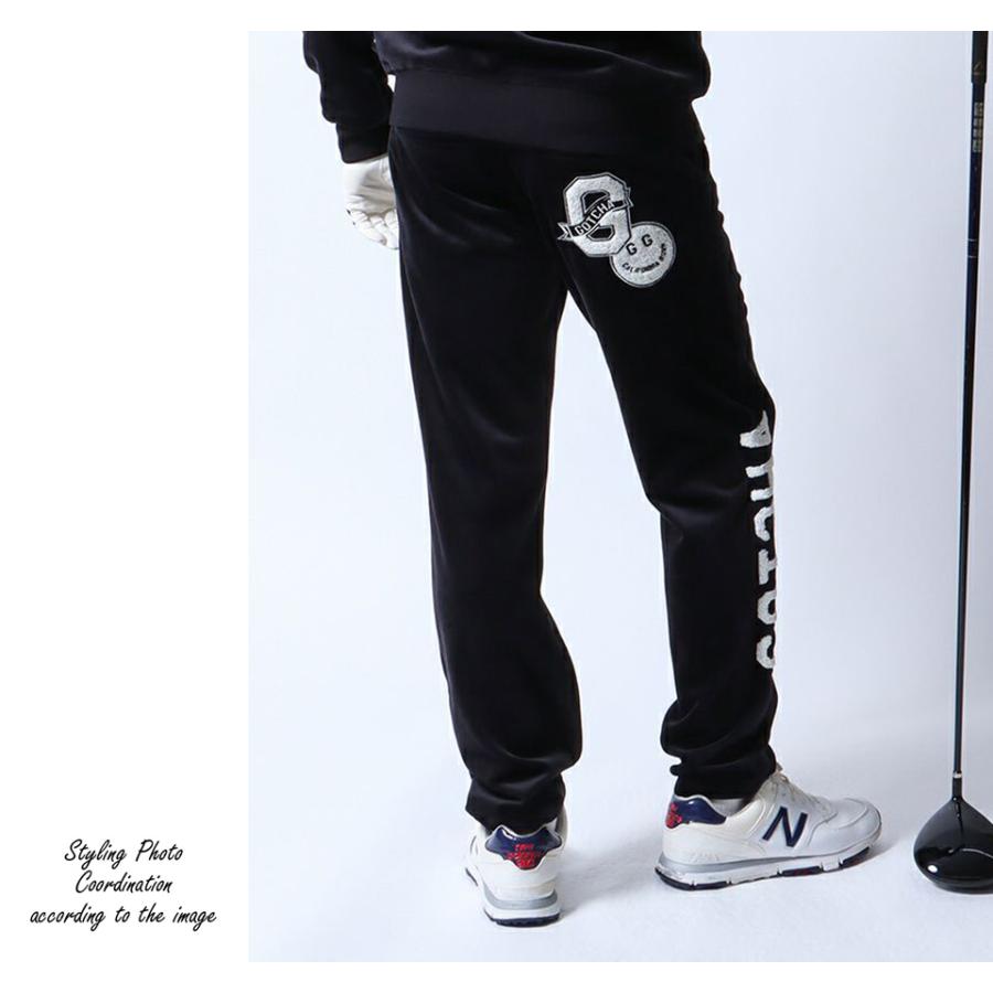 GOTCHA GOLF ガッチャ 防風 ロゴサガラ刺繍 ストレッチ 6P シャギー