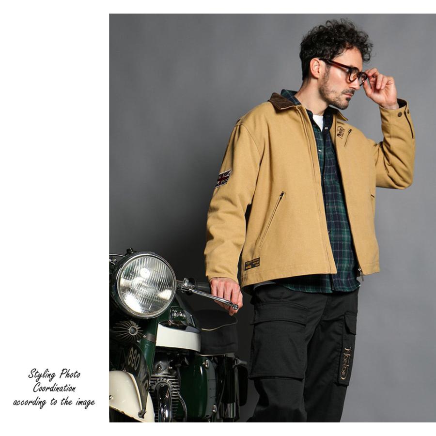 ノートン（NORTON） ロゴ刺繍 ダックワーク ジャケット アウター