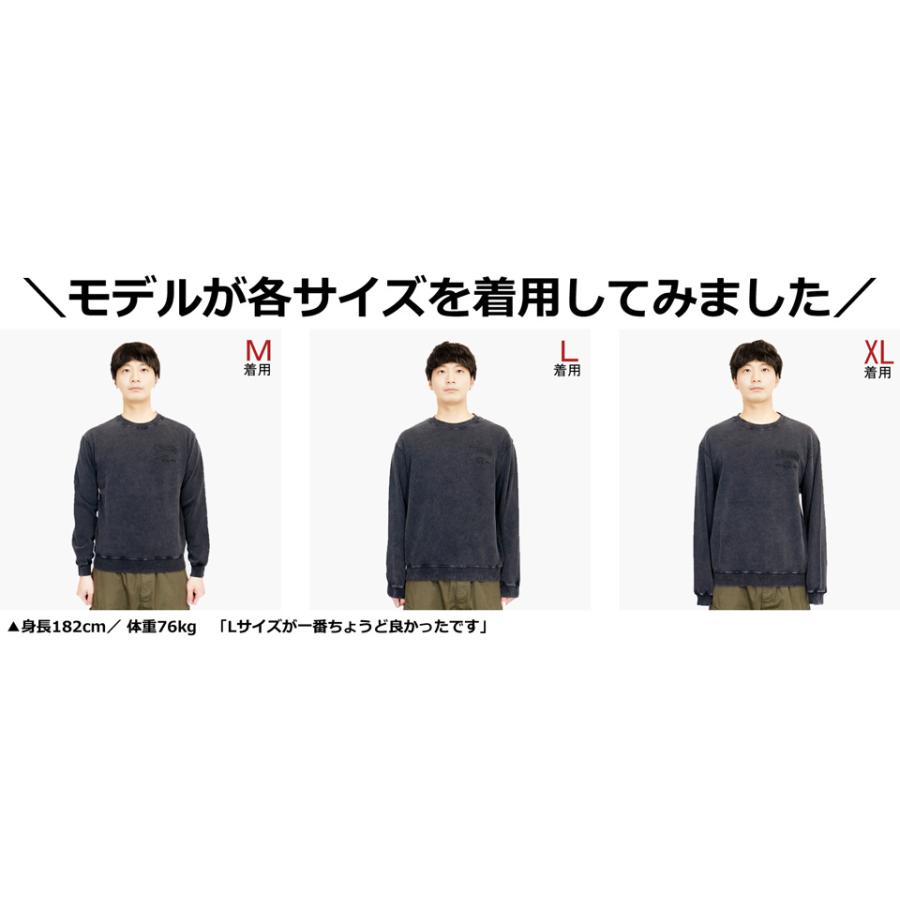 ノートン（NORTON） ロゴ刺繍 フロスト加工 スウェットトレーナー 