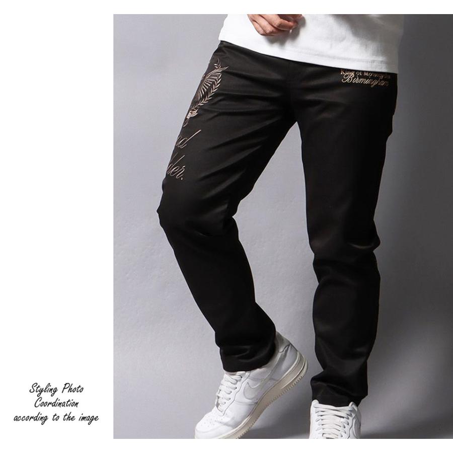 ノートン（NORTON） イーグルロゴ刺繍 ストレッチ ツイルパンツ メンズ