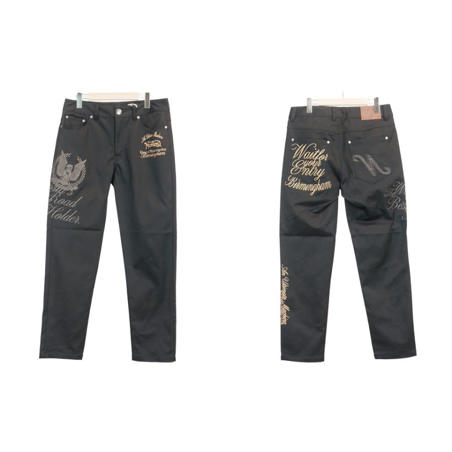 ノートン（NORTON） イーグルロゴ刺繍 ストレッチ ツイルパンツ メンズ