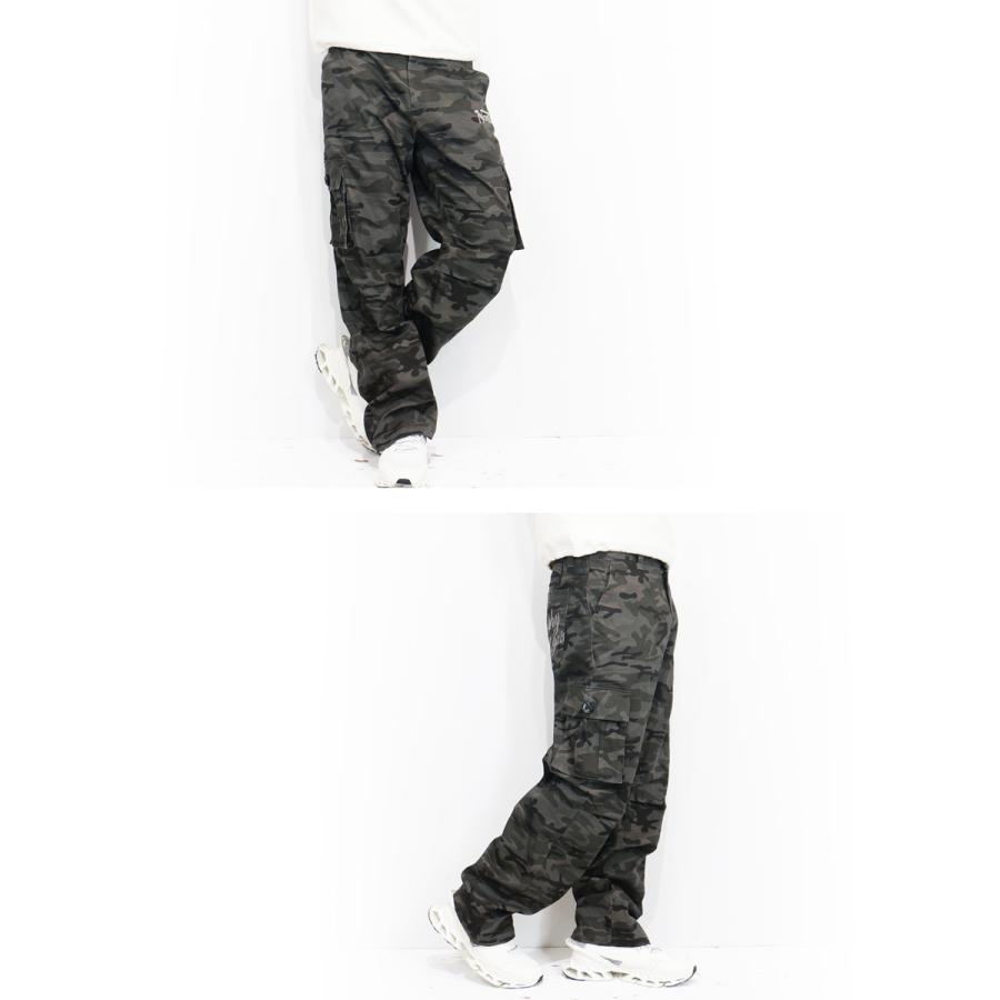 ノートン（NORTON） ロゴ刺繍 迷彩 カーゴパンツ メンズ 新作2026年