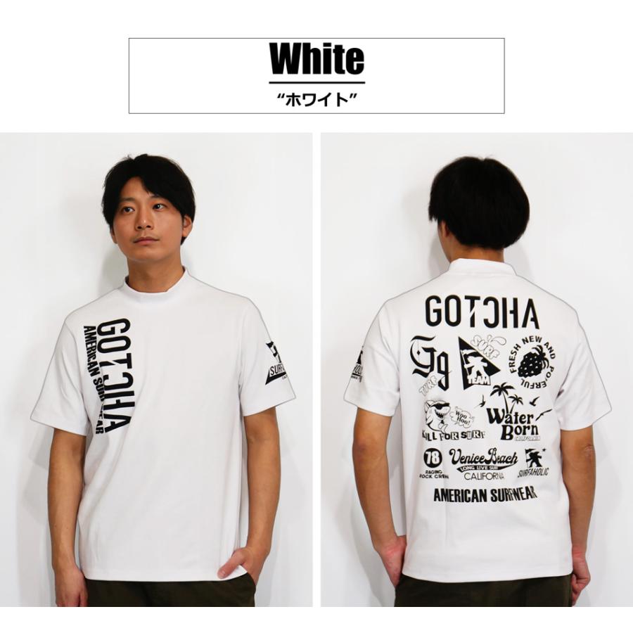 GOTCHA GOLF ガッチャゴルフ UVカット ワントーンロゴ プリント
