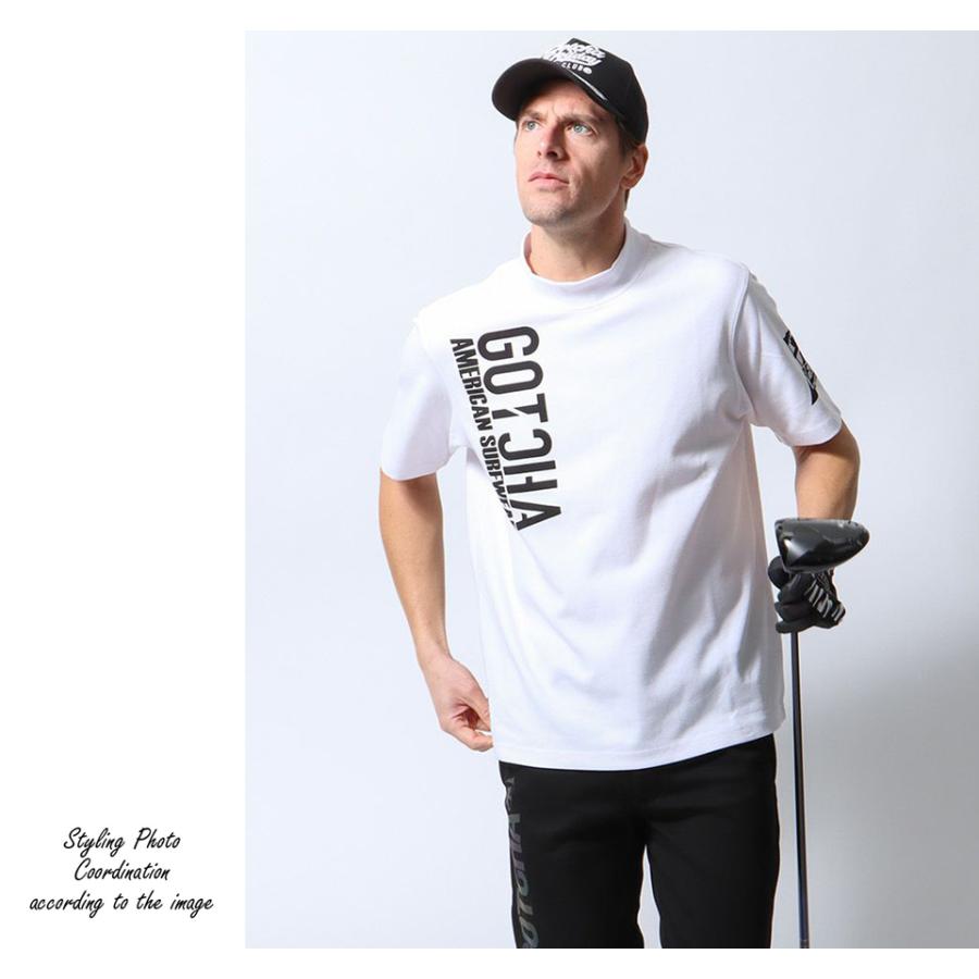 GOTCHA GOLF ガッチャゴルフ UVカット ワントーンロゴ プリント