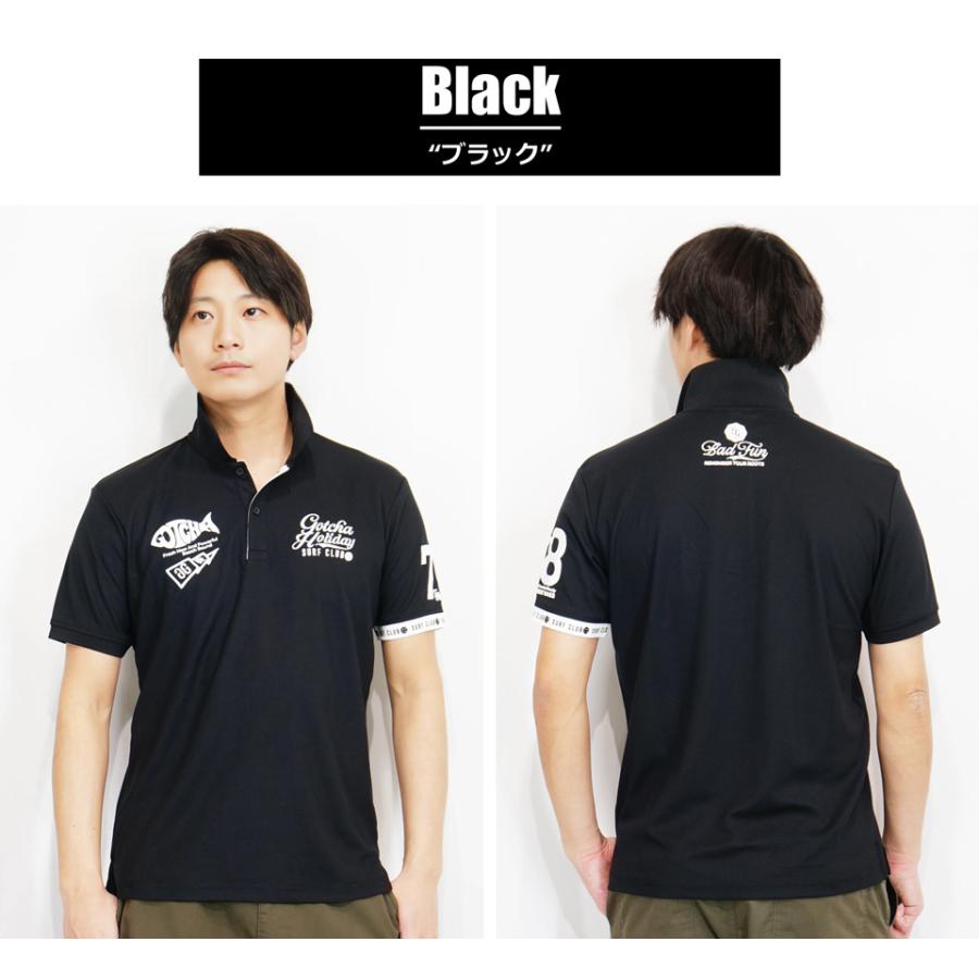 GOTCHA GOLF ガッチャゴルフ ベーシック フィッシュロゴ ストレッチ