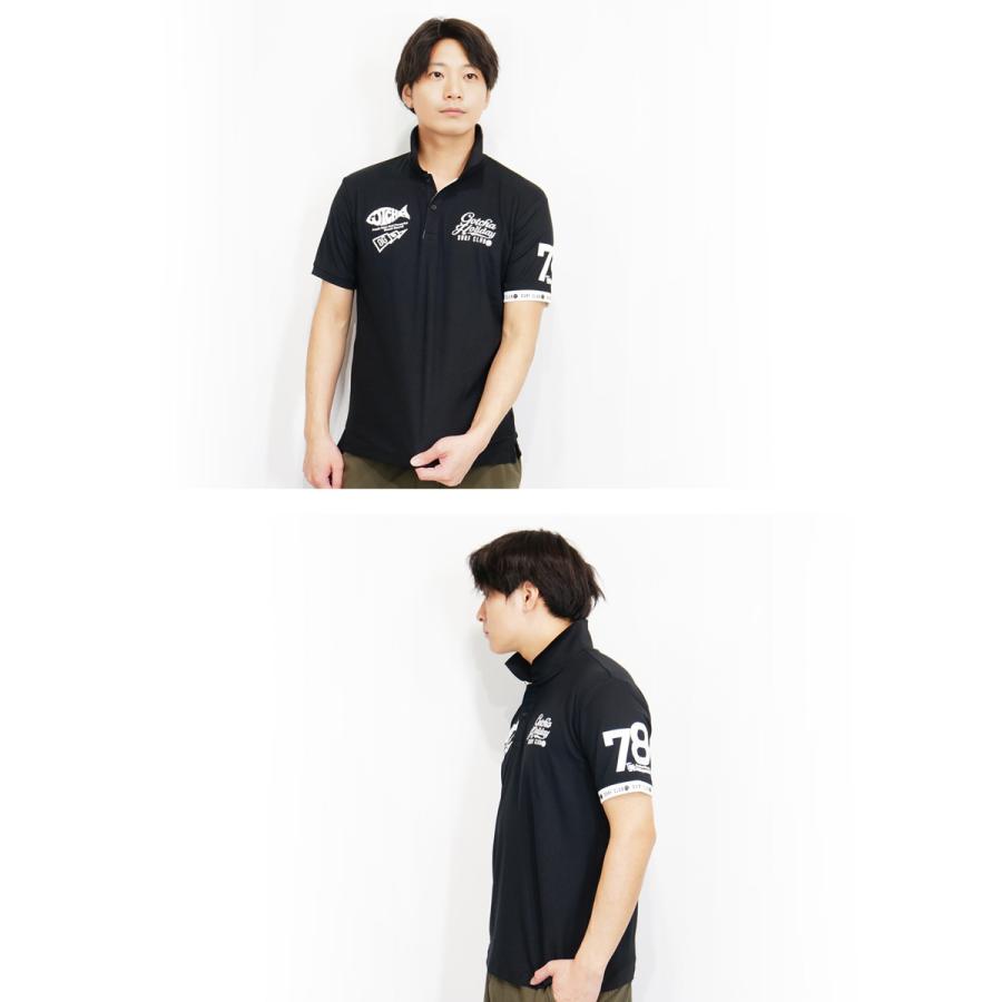 GOTCHA GOLF ガッチャゴルフ ベーシック フィッシュロゴ ストレッチ