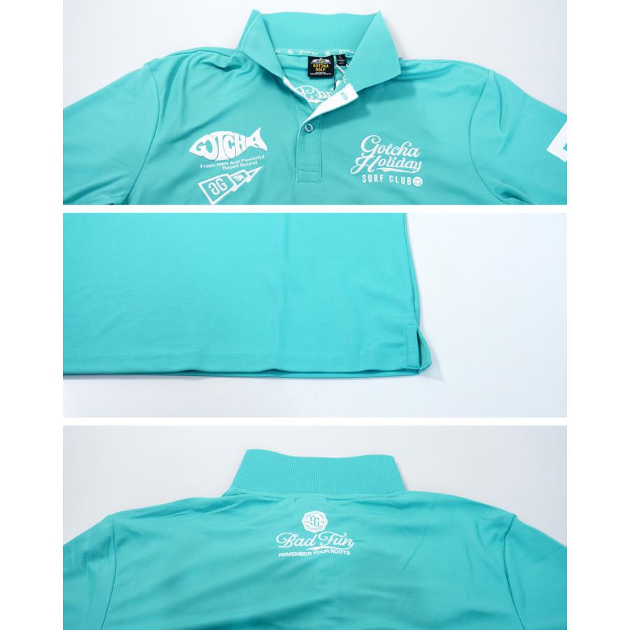 GOTCHA GOLF ガッチャゴルフ ベーシック フィッシュロゴ ストレッチ