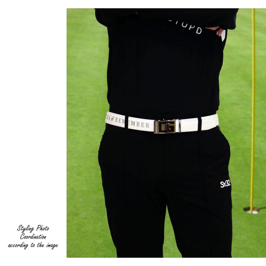 GOTCHA GOLF ガッチャゴルフ BIGエンボスロゴ 刺繍 ホールレス PU