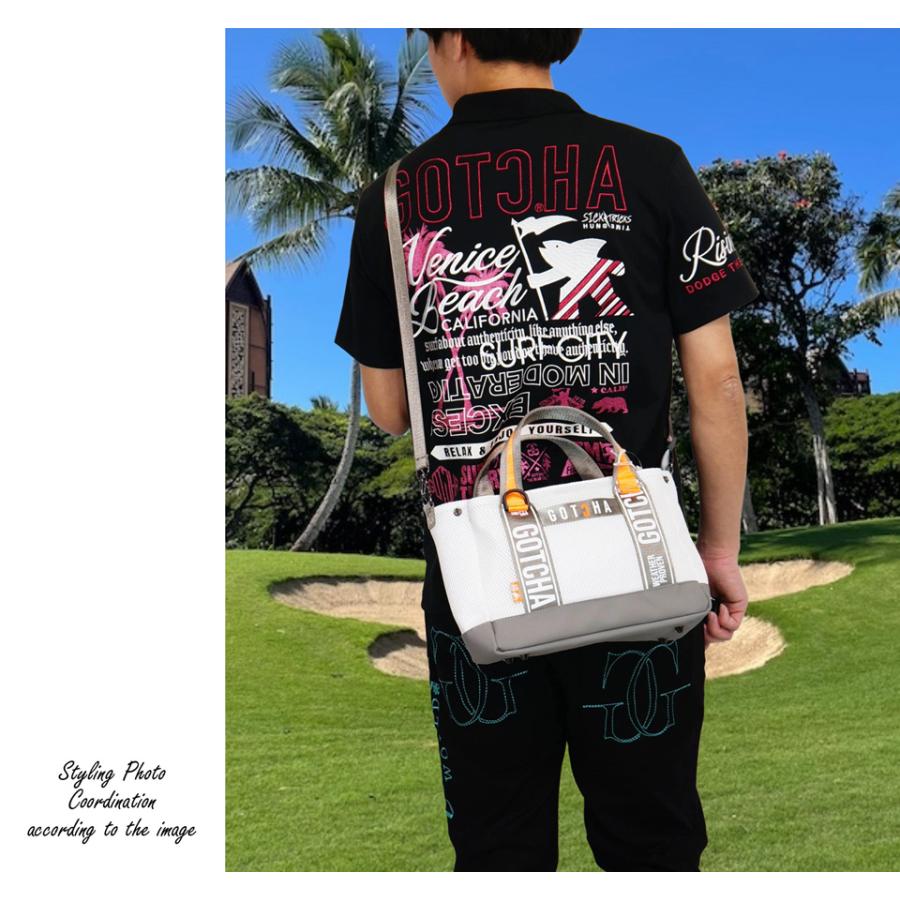 GOTCHA GOLF ガッチャゴルフ 保冷 2way ロゴ刺繍 スポンジメッシュ