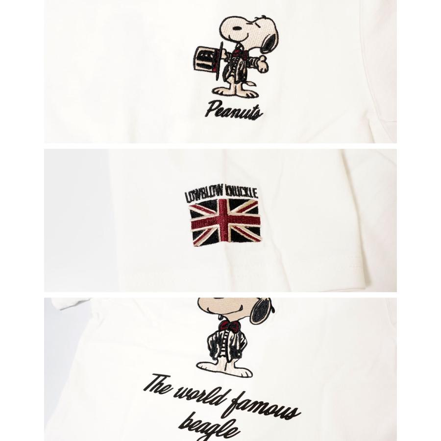 ローブローナックル スヌーピーコラボ Joe Coolスヌーピー刺繍 半袖tシャツ メンズ 新作22年モデル Low Blow Knuckle Snoopy 5403 5403 02brand ゼロツーブランド 通販 Yahoo ショッピング